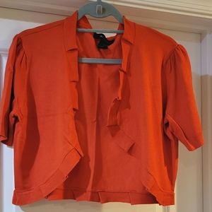 EUC Ashley Stewart Cropped Cardigan Shrug Size 18/20